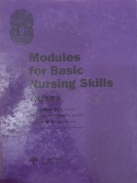 Modules for basic nursing skills