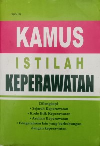 Kamus Istilah Keperawatan